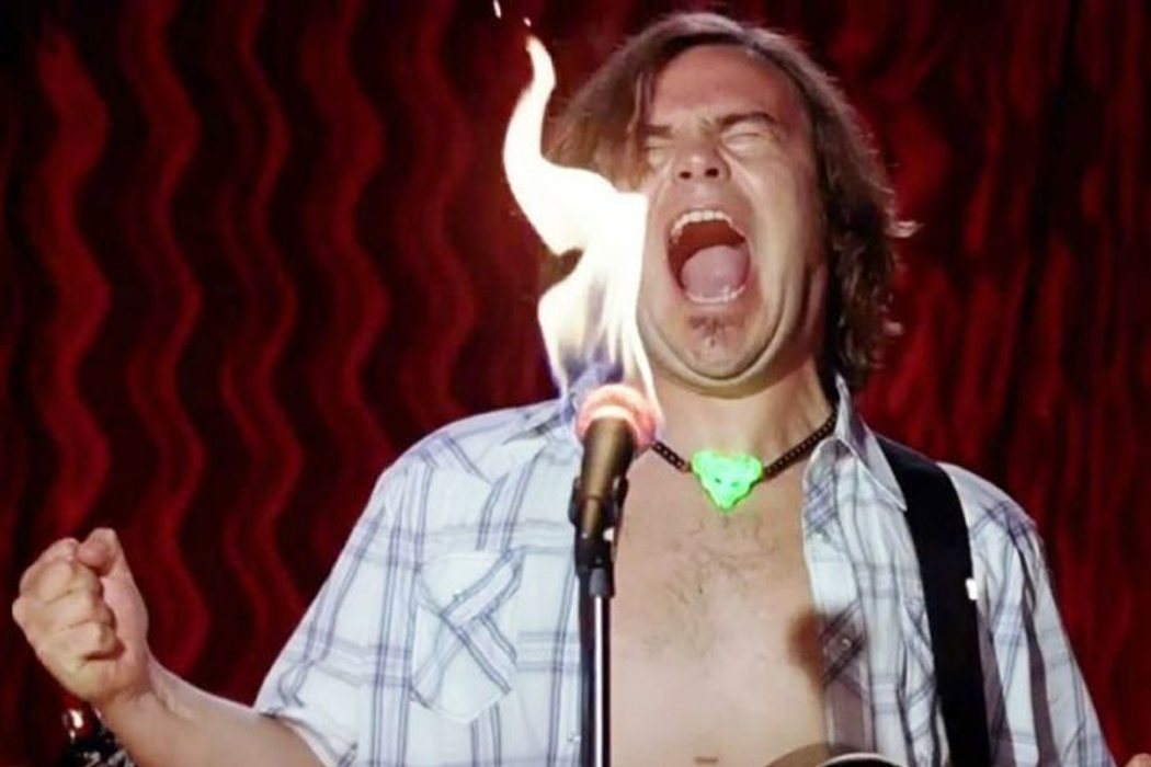 JB en 'Tenacious D: Dando la nota'