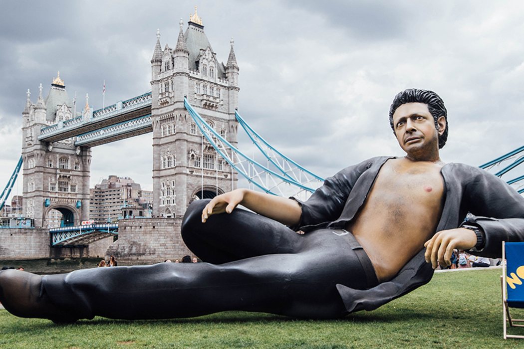 Un gigantesco Goldblum