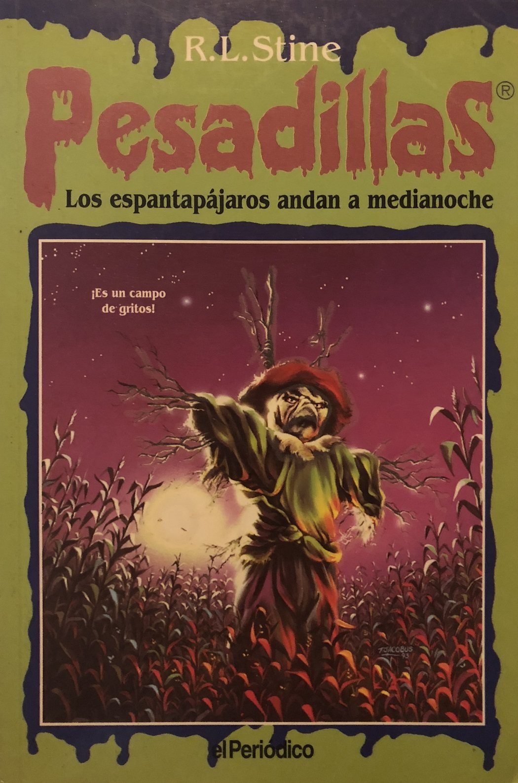 'Los espantapájaros andan a medianoche'