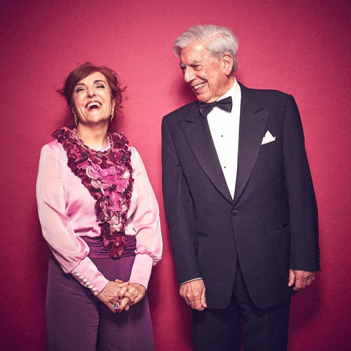 Elvira Linda y Mario Vargas Llosa