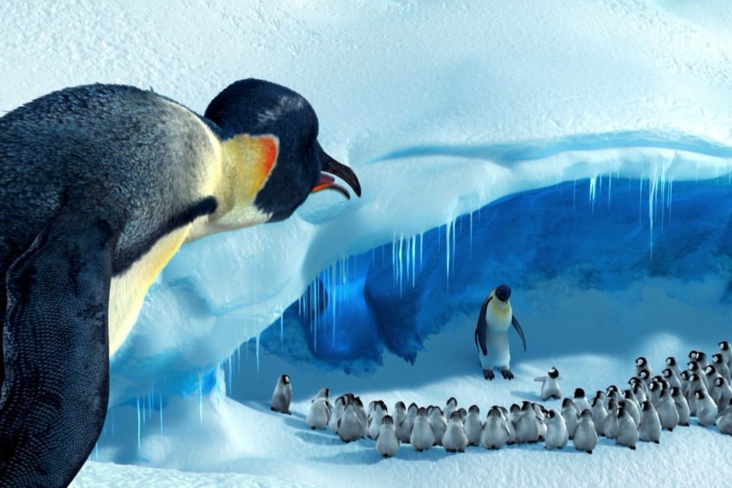 'Happy Feet, rompiendo el hielo'