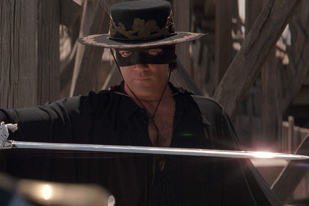 El reflejo del sol en la espada del Zorro