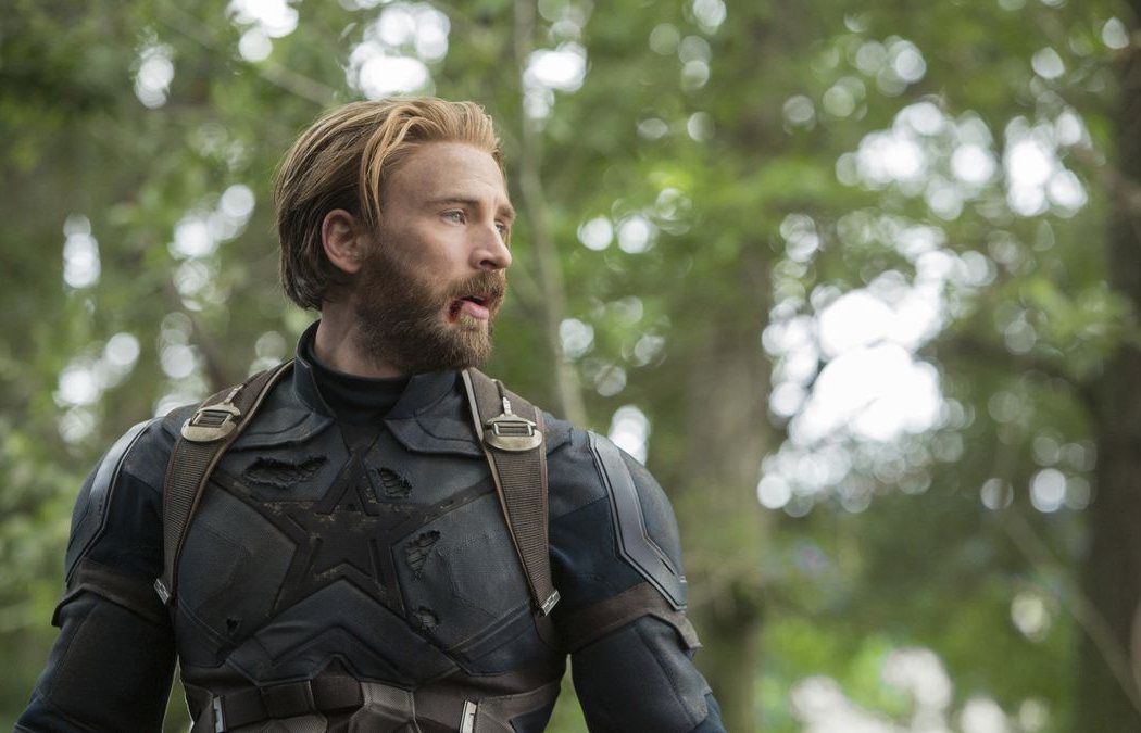 Chris Evans en 'Capitán América'