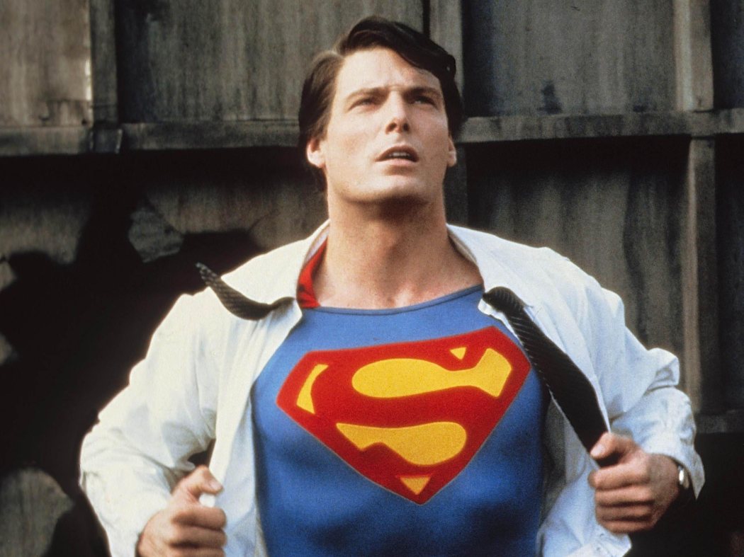 Christopher Reeve como Superman