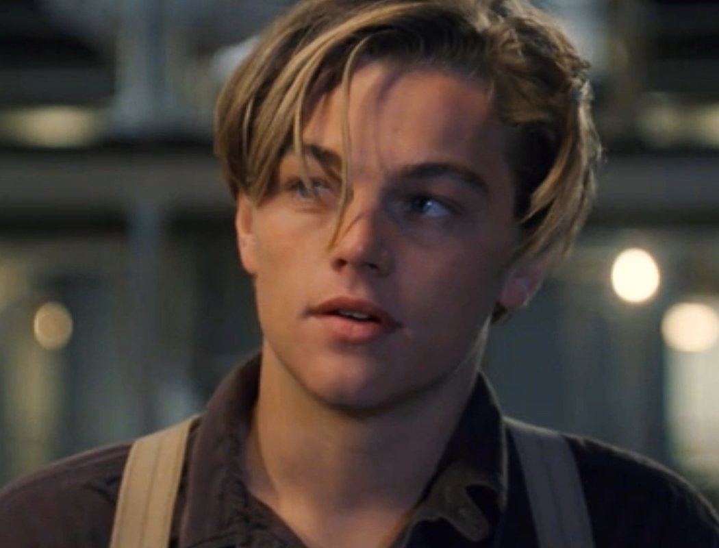 Leonardo DiCaprio en 'Titanic'