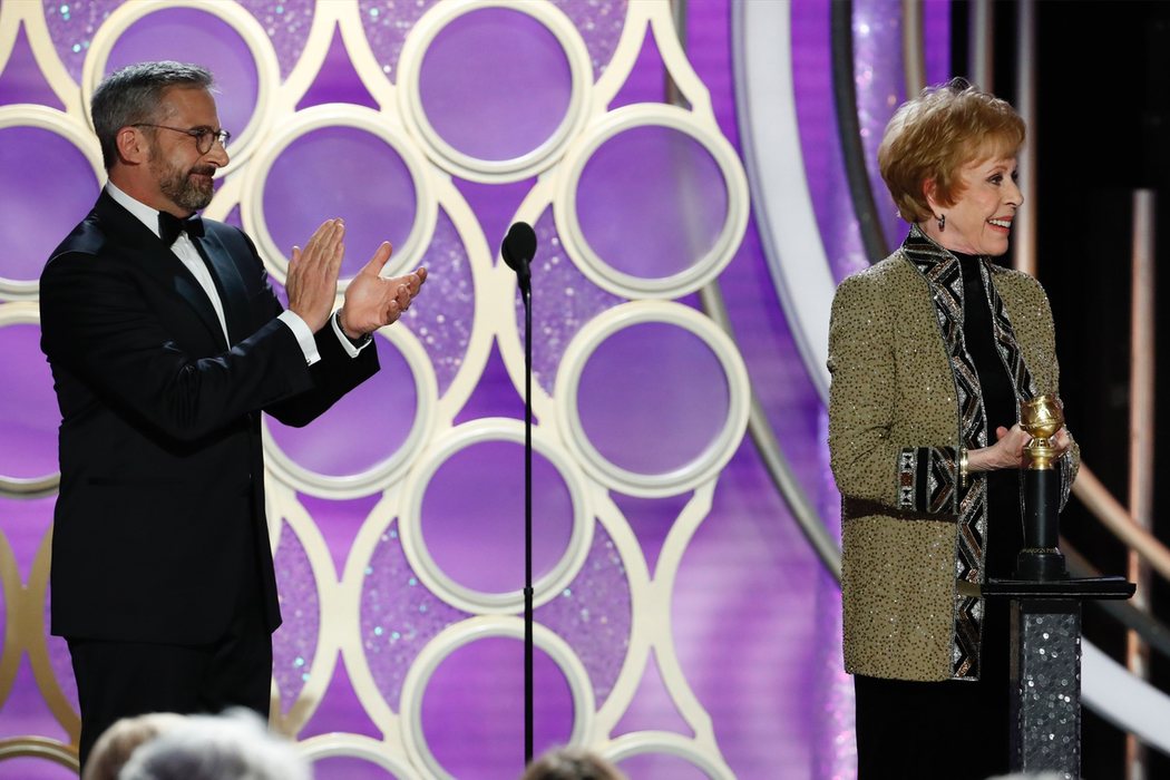 La presentación de Carol Burnett por Steve Carell