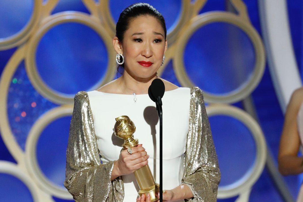 Sandra Oh, mejor ganadora que presentadora