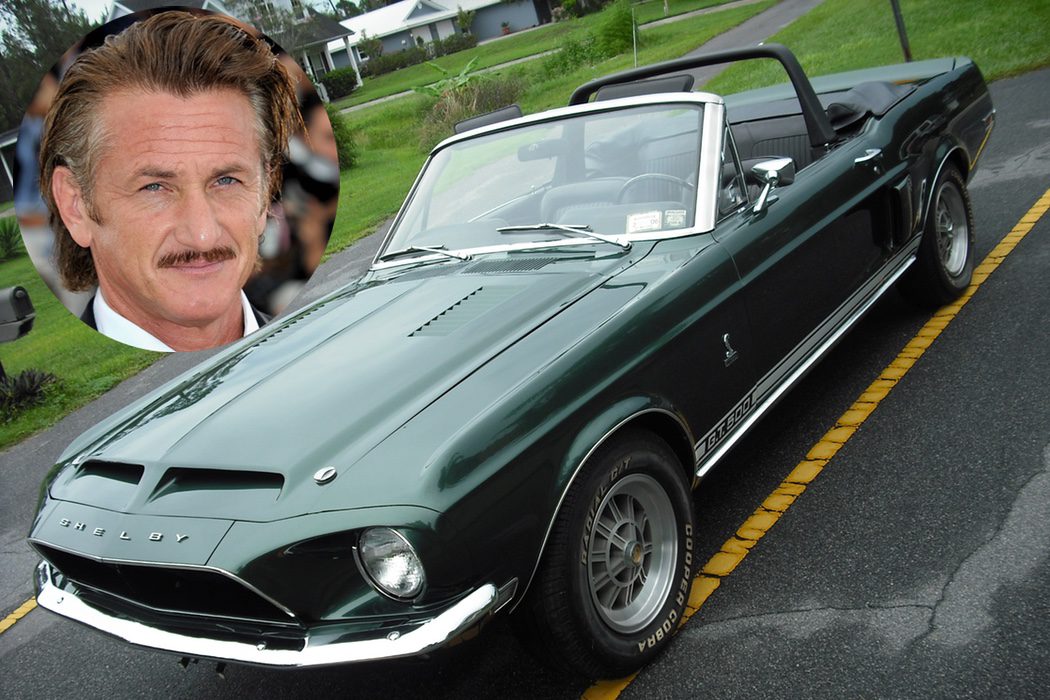 Sean Penn (1968 Mustang Shelby 500 GT)