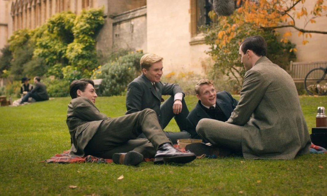 Tolkien y sus compañeros de Pembroke College