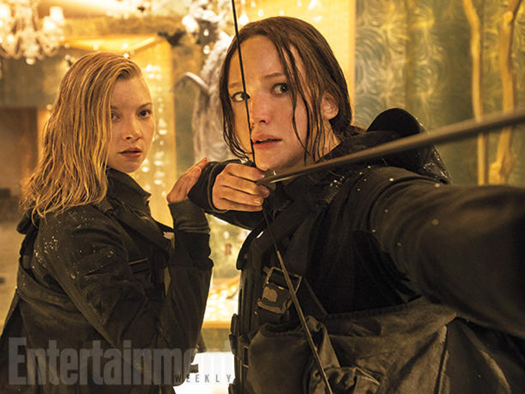 Katniss y Cressida en 'Los Juegos del Hambre: Sinsajo - Parte 2'