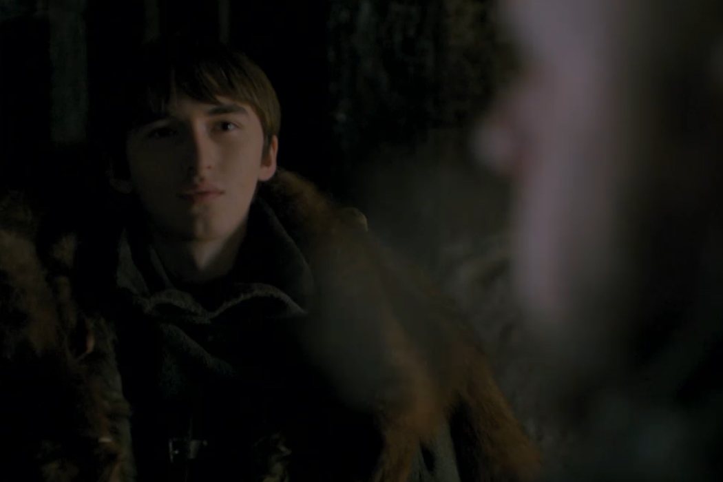 ¿Con quién está hablando Bran?