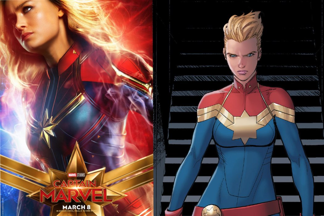 Capitana Marvel': Diferencias y similitudes de los personajes con los  comics - eCartelera