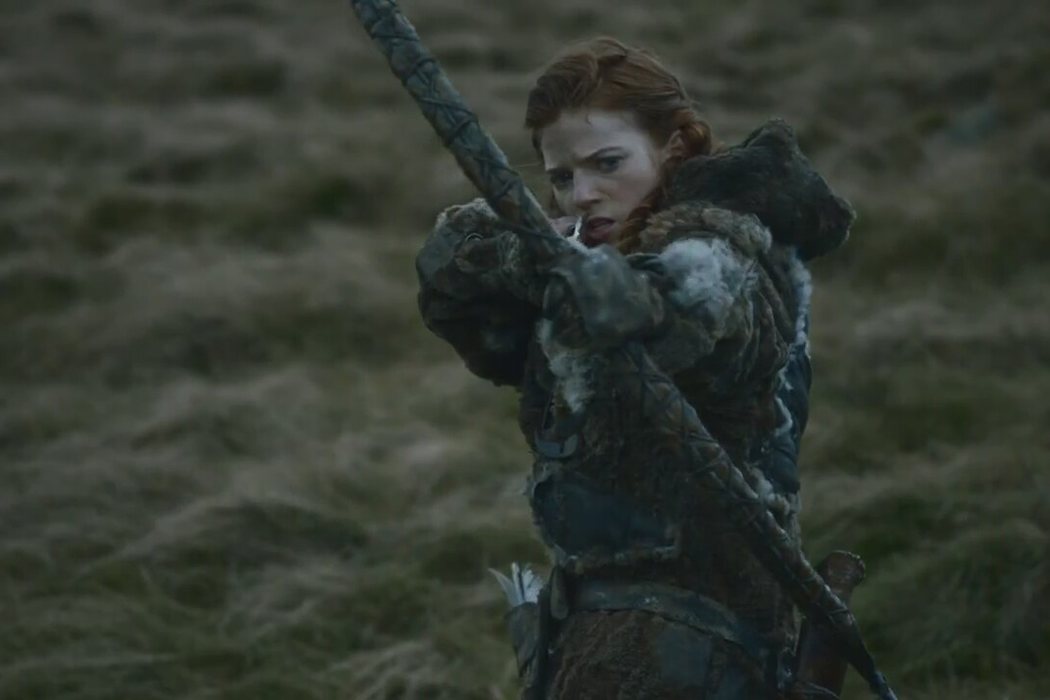 Ygritte dispara a Jon Nieve