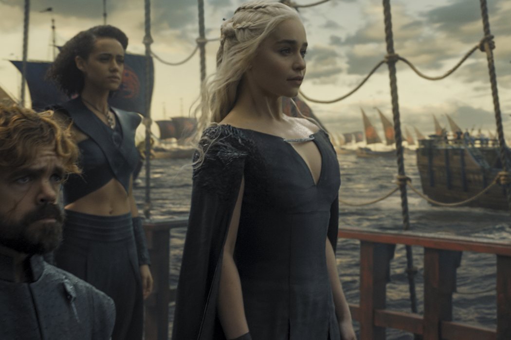 Daenerys zarpa hacia Poniente