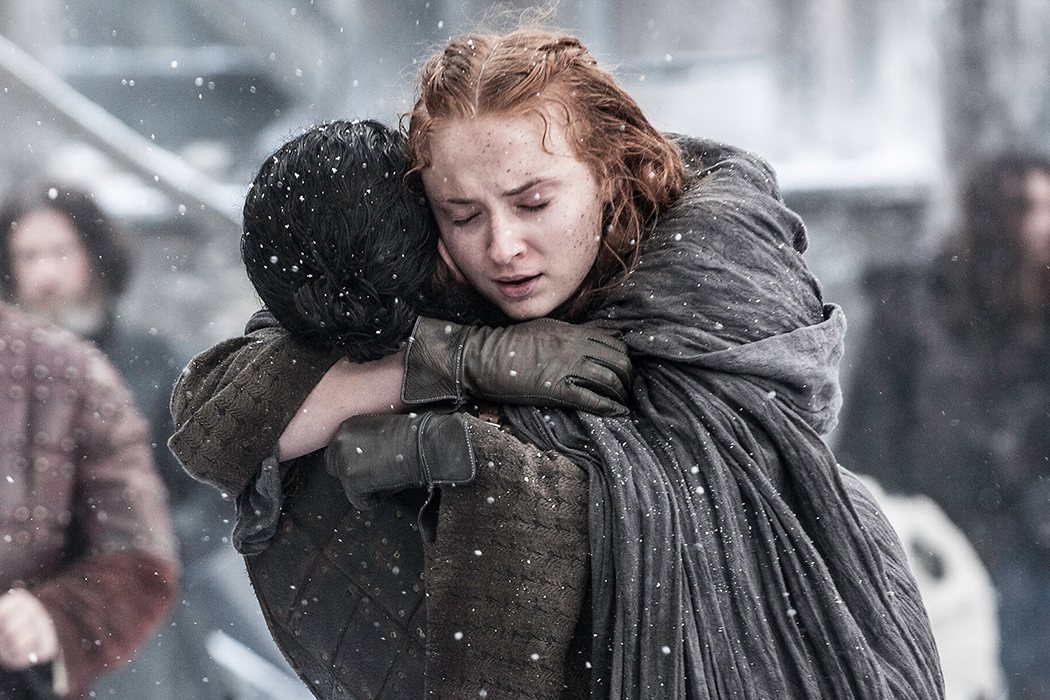 Sansa y Jon se reúnen