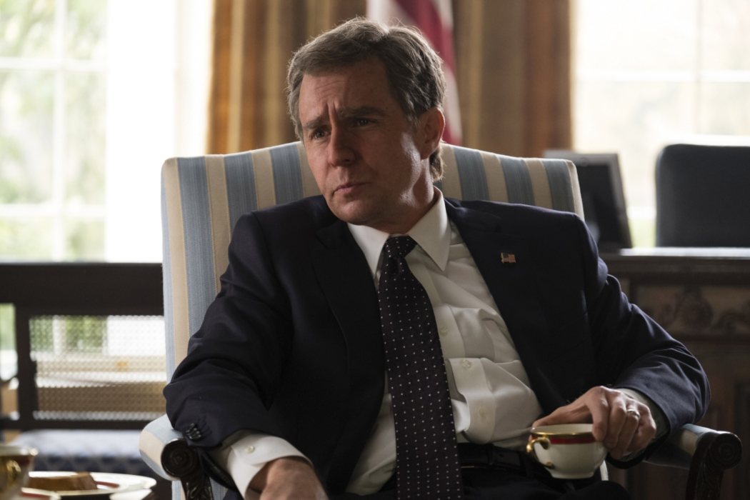 Presidente George W. Bush en 'El vicio del poder' (2018)