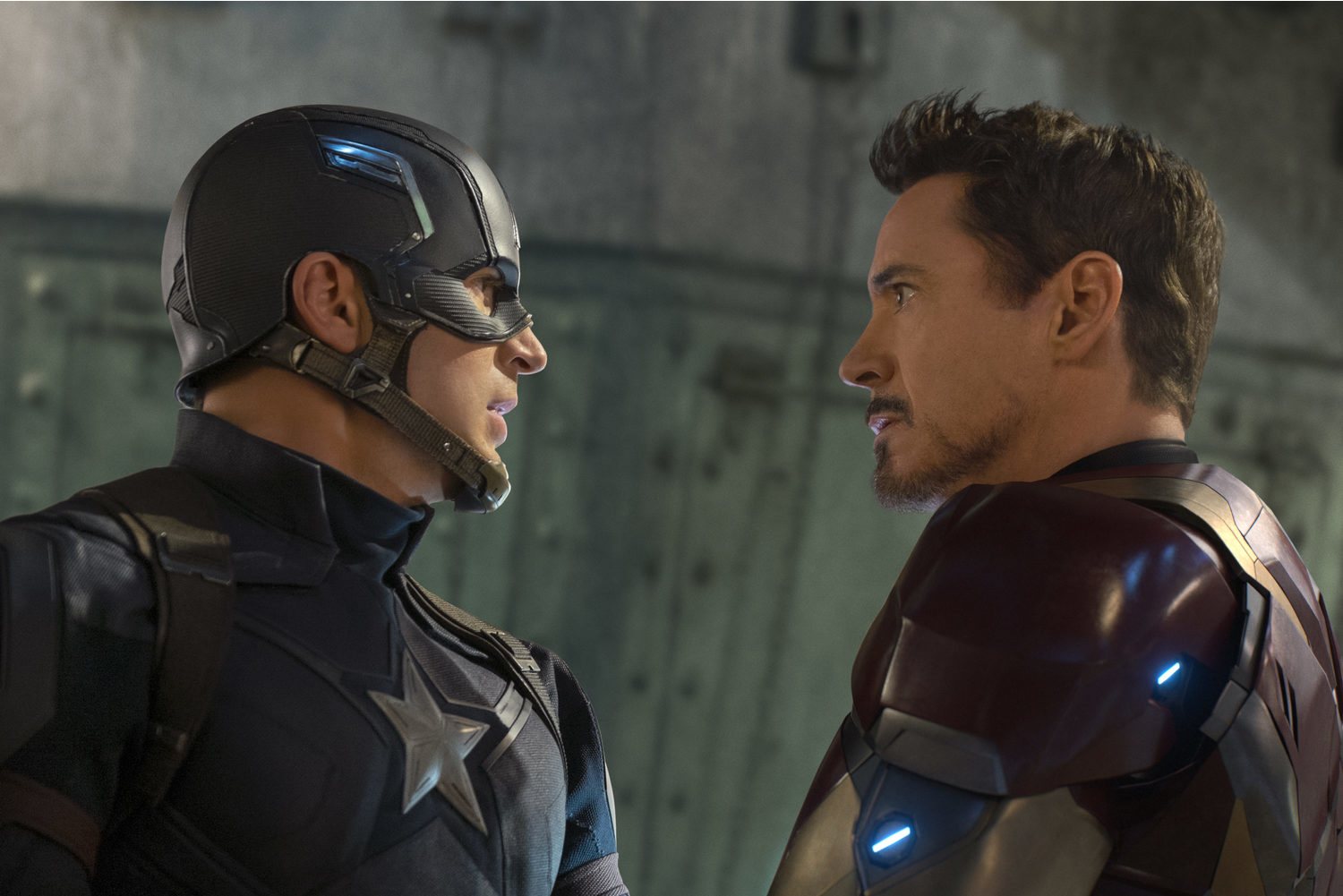 La pelea entre Iron Man y el Capitán América