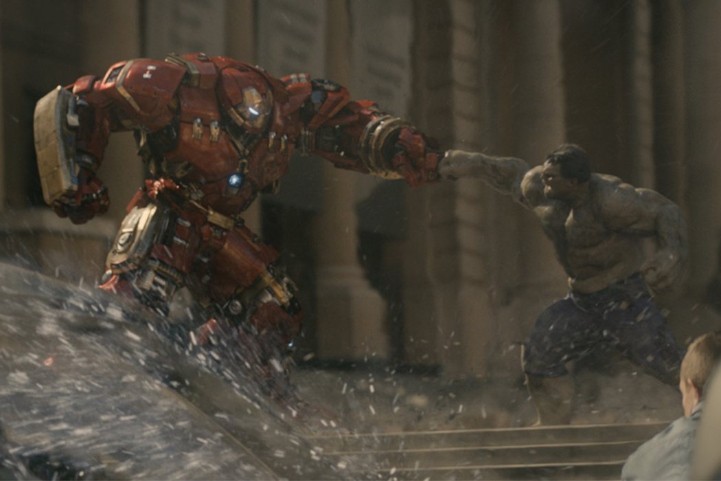 Hulkbuster contra Hulk