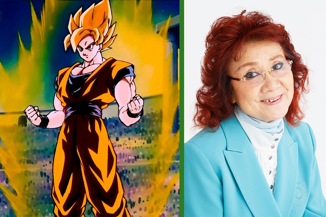 Una anciana japonesa dobla a Goku en la versión original