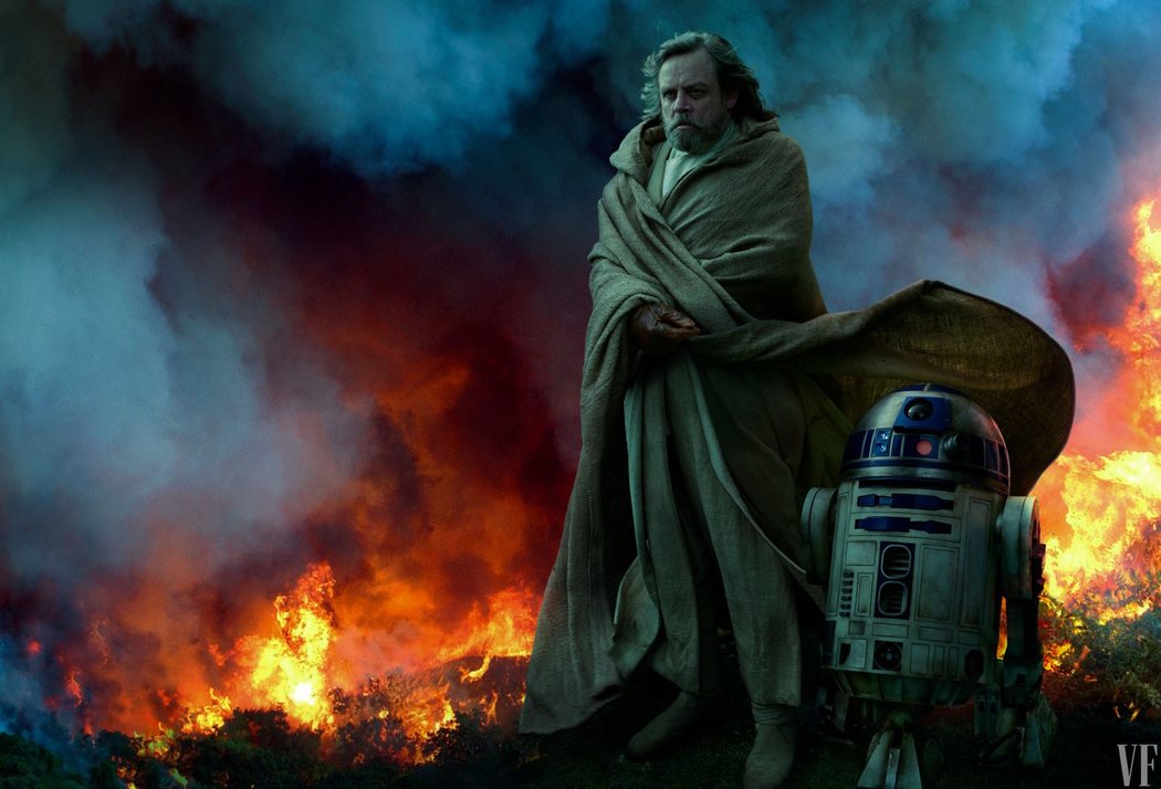 Luke Skywalker con R2-D2