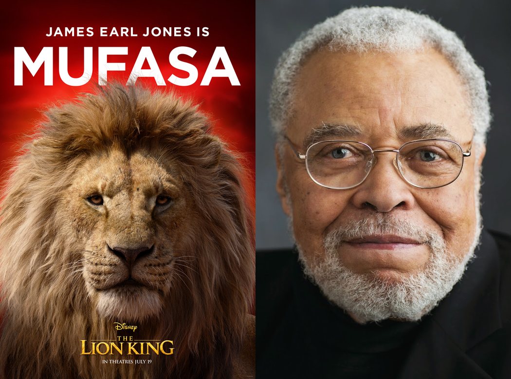 James Earl Jones es Mufasa