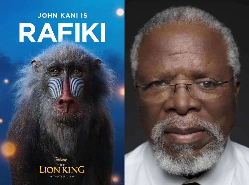 John Kani es Rafiki