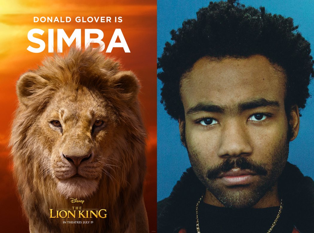 Donald Glover es Simba