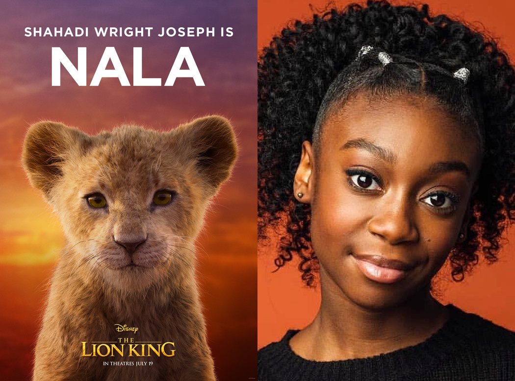 Shahadi Wright Joseph es Nala