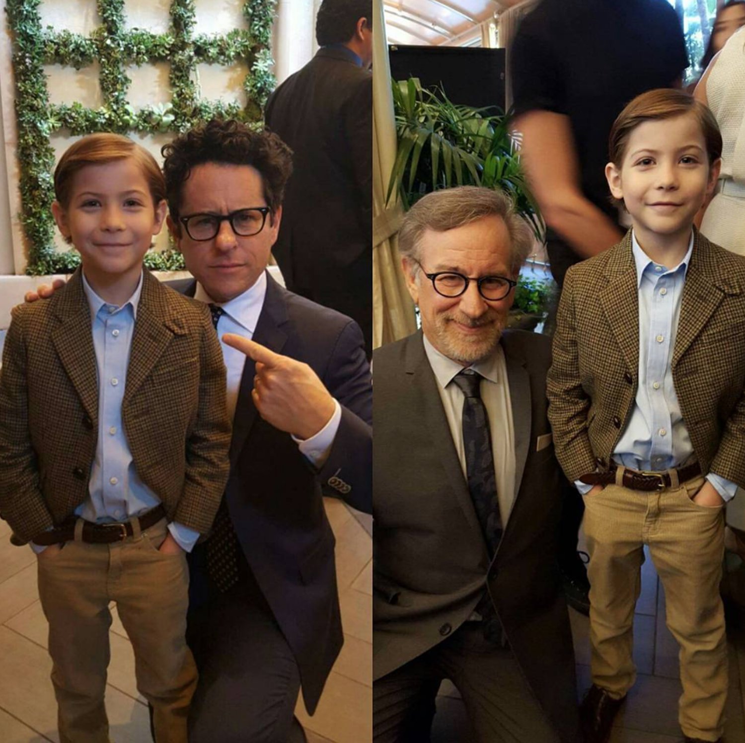 Con J.J. Abrams y Steven Spielberg