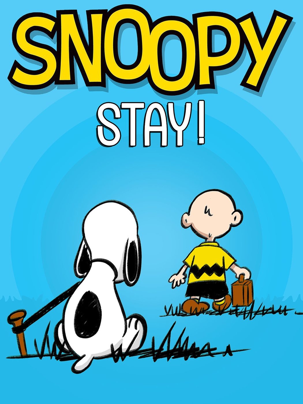 Snoopy: '¡Quédate!'