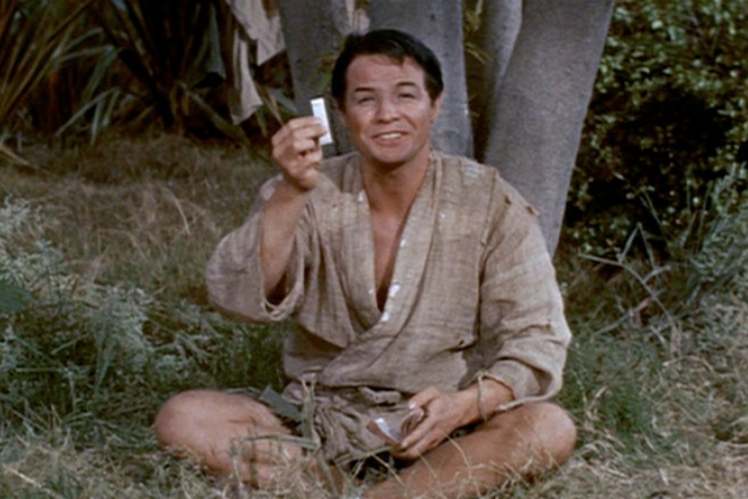 Sakini en 'La casa de té de la luna de agosto' (1956)