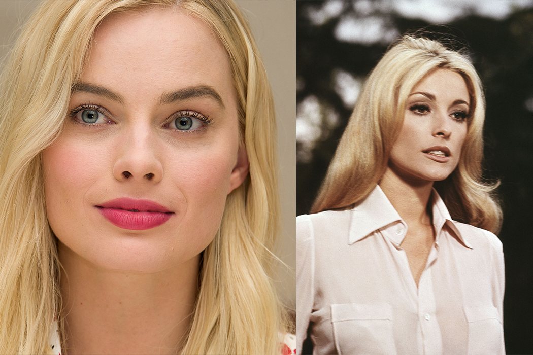 Margot Robbie como Sharon Tate