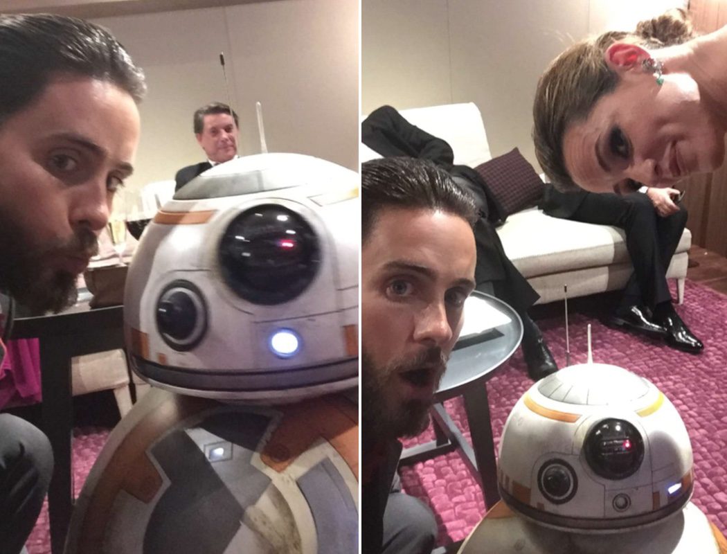 Jared Leto fan de BB-8