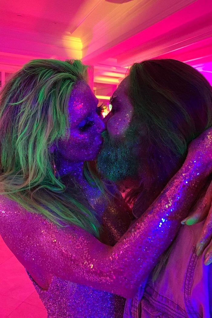 Heidi Klum y Tom Kaulitz de fuegos artificiales