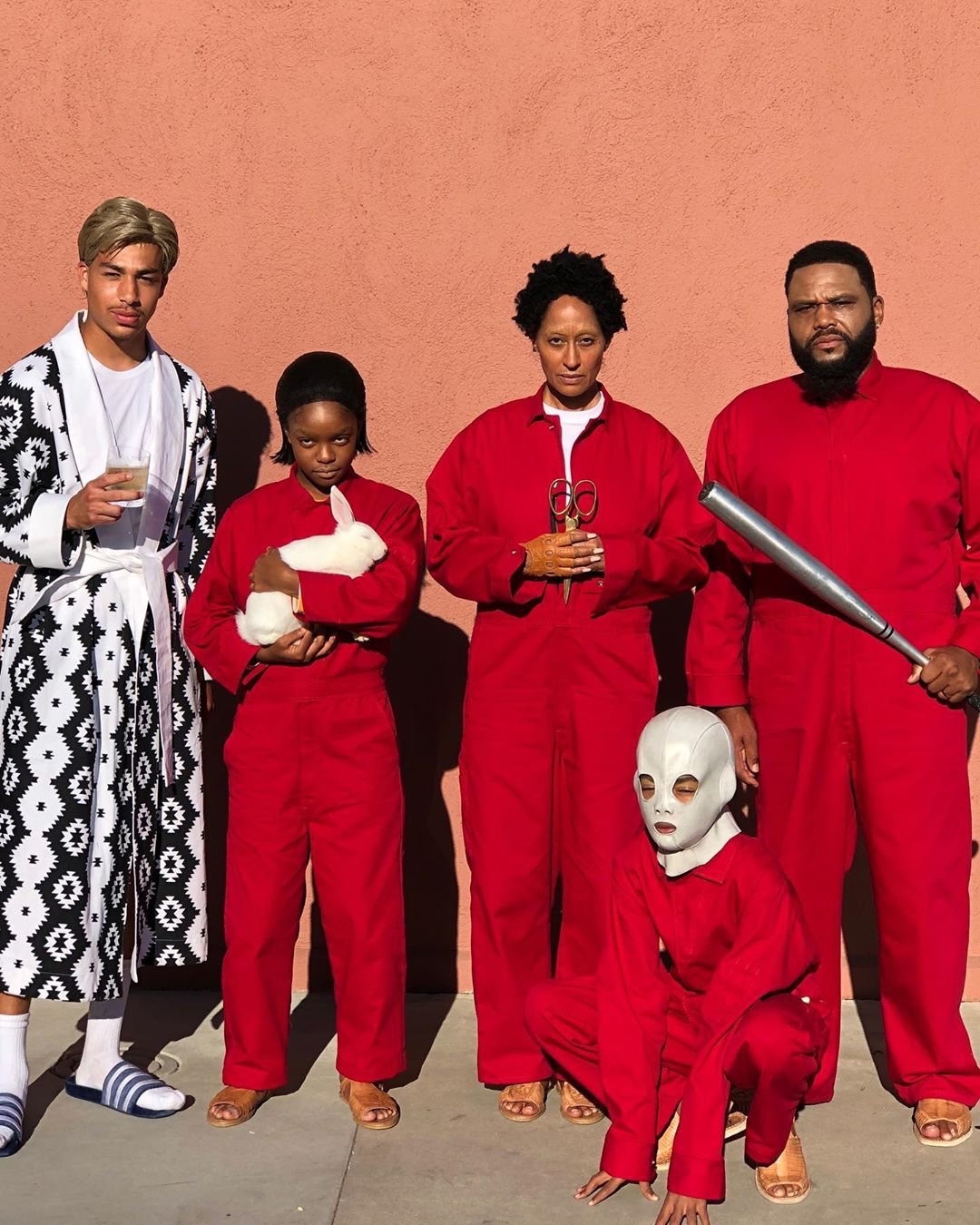 El elenco de 'Black-ish' de la película 'Nosotros'