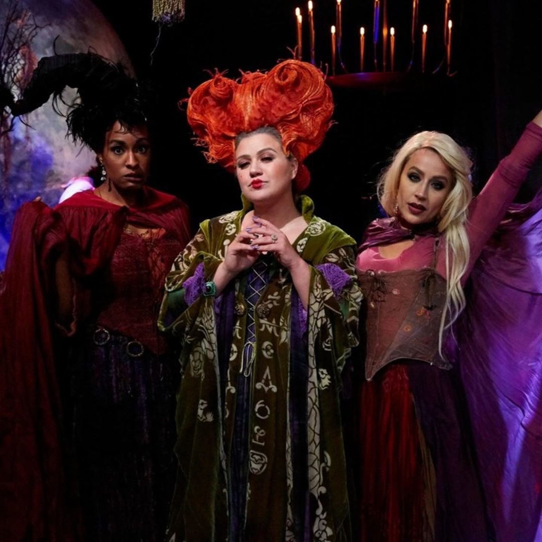 Kelly Clarkson de Winifred Sanderson de 'El retorno de las brujas'