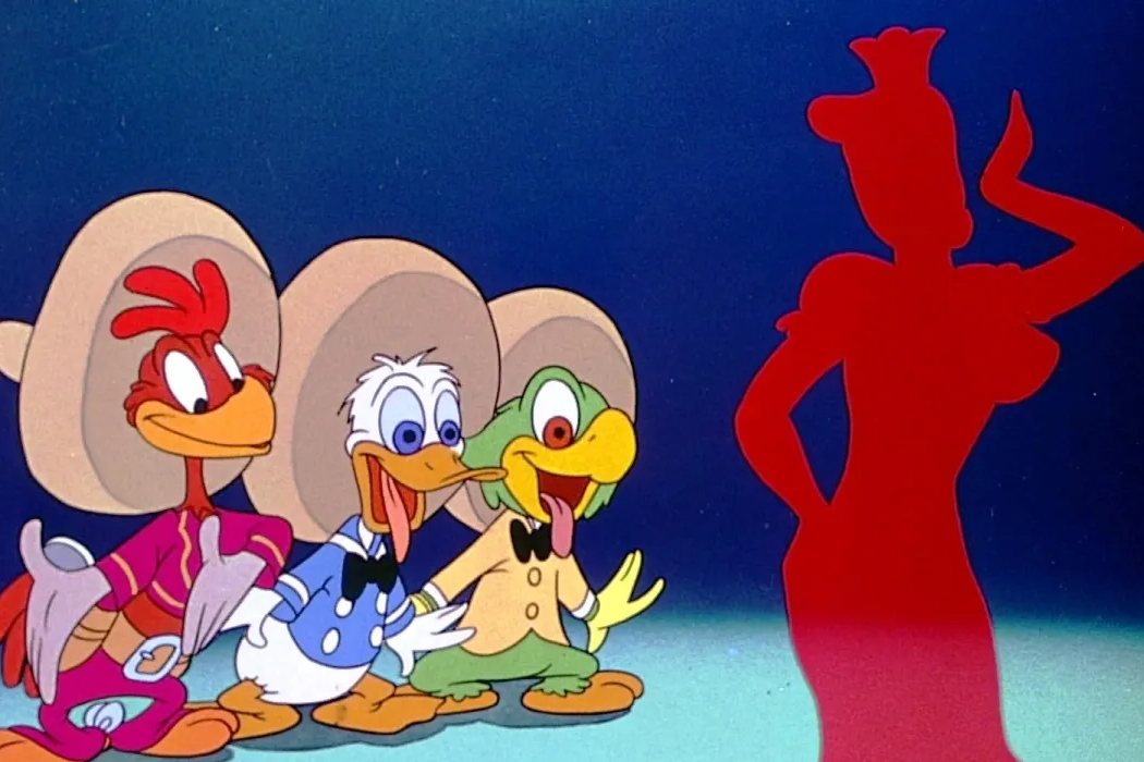 'Los tres caballeros'