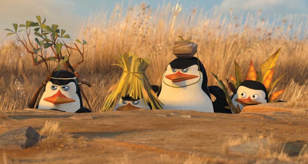 Los pingüinos de Madagascar