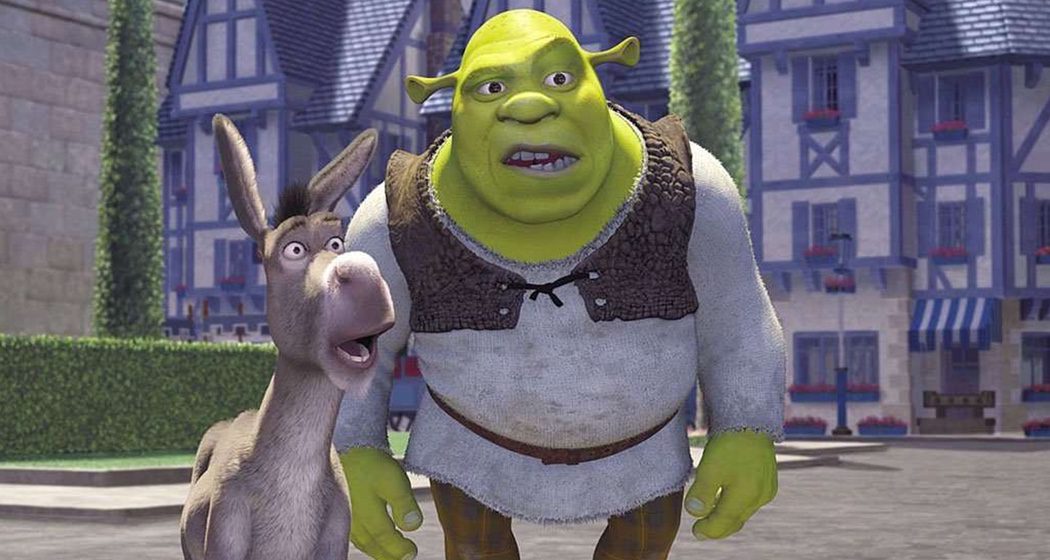 Shrek y asno