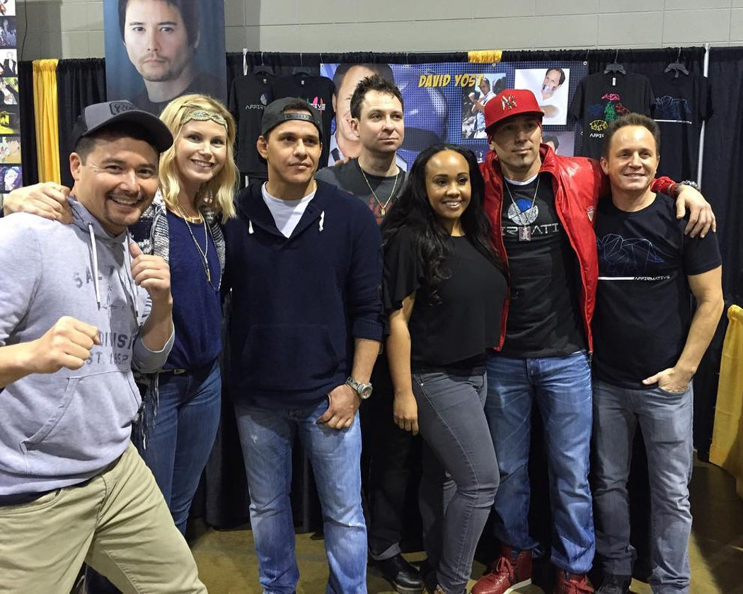 Reencuentro de los 'Mighty Morphin Power Rangers'