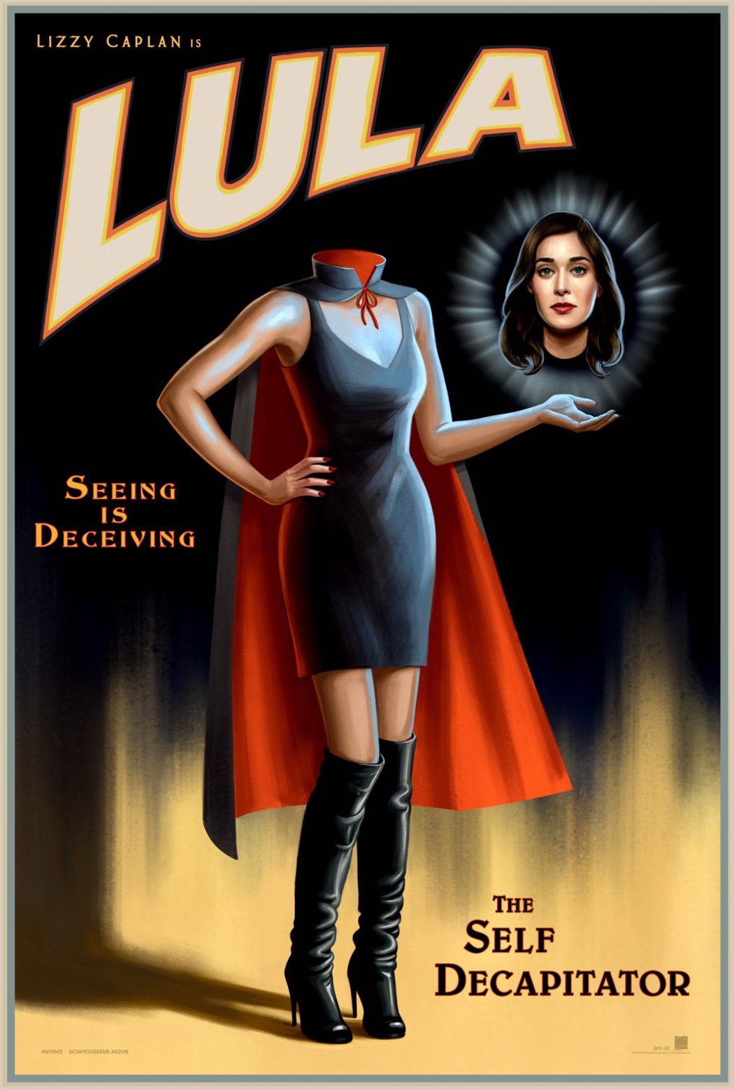 Imagen 2 de  del set 4 pósters clásicos de 'Ahora me ves 2'