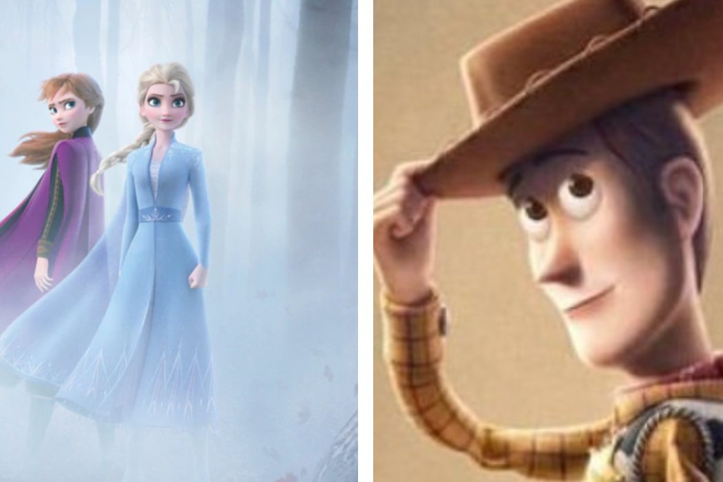 Año 2019: 'Frozen 2' vs. 'Toy Story 4'