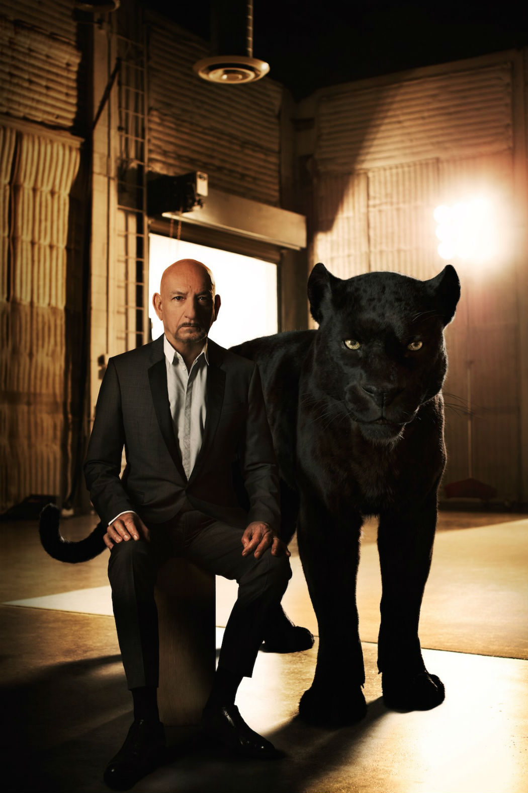 Ben Kingsley y Bagheera