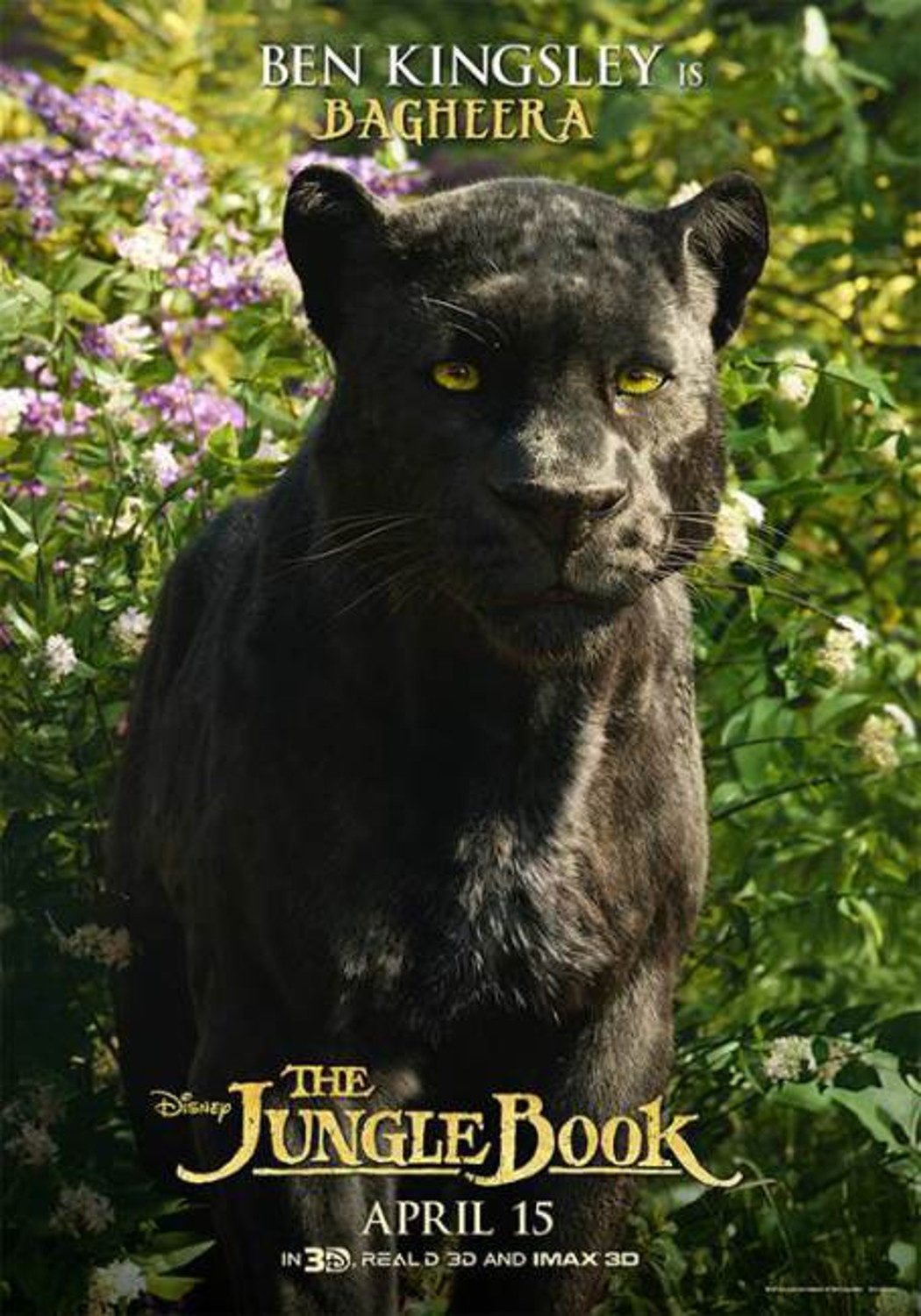 Póster Bagheera 'El Libro de la Selva'