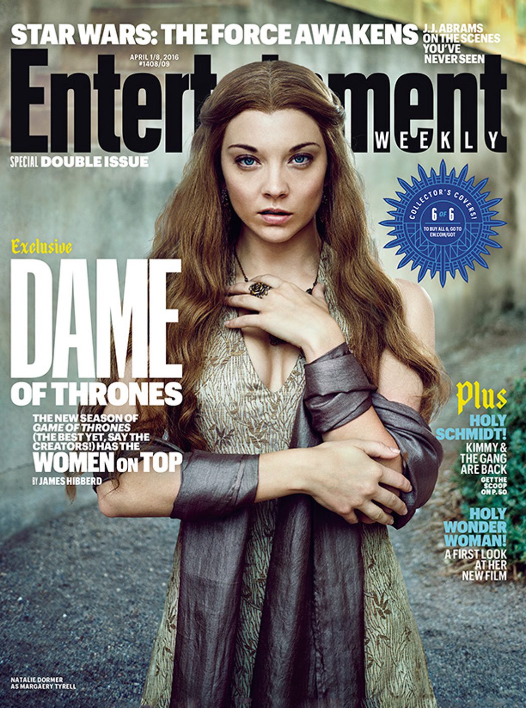 Natalie Dormer portada Entertainment Weekly