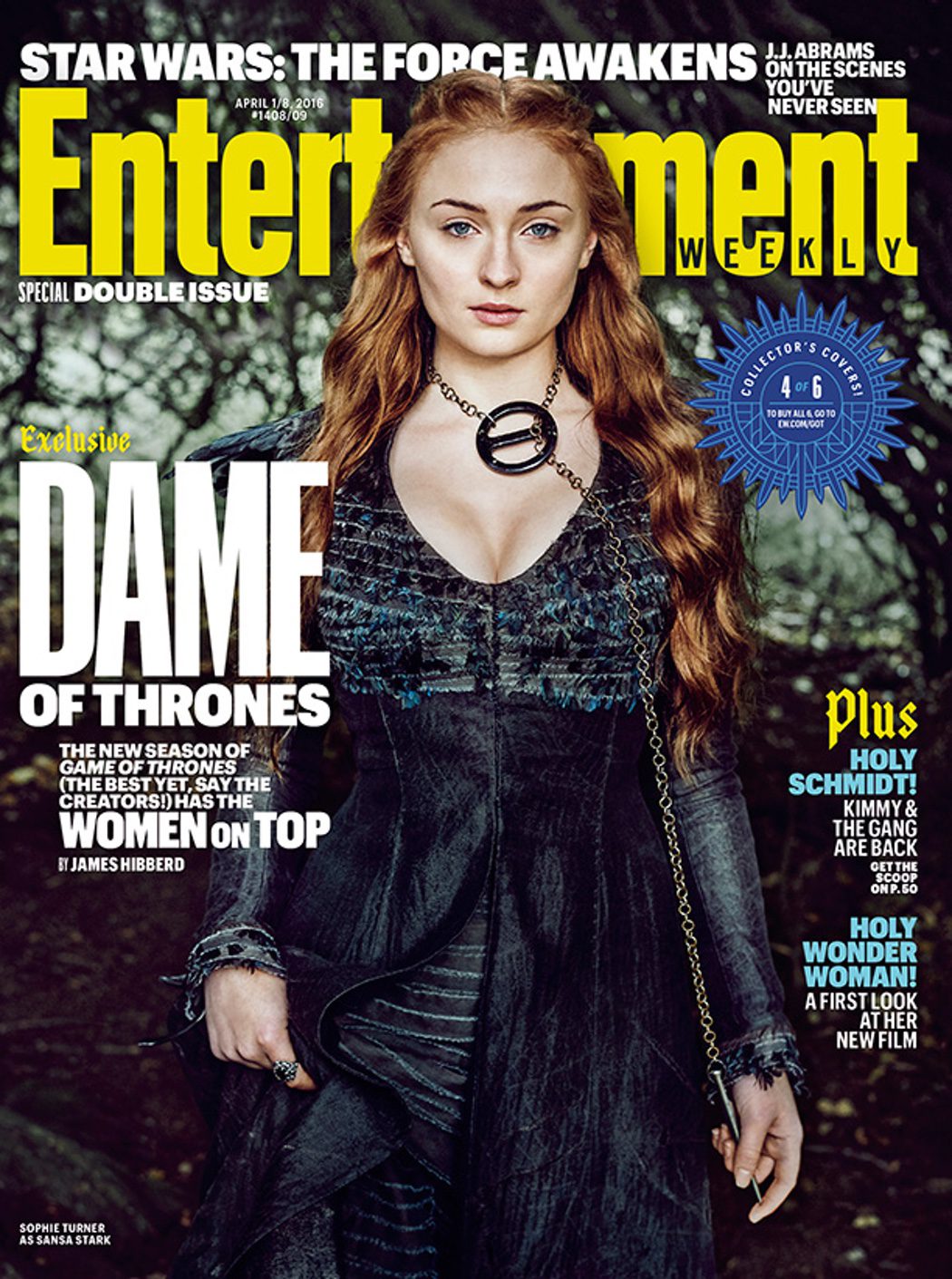 Sophie Turner portada Entertainment Weekly