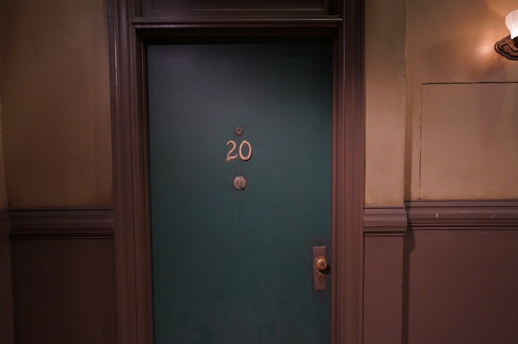 La puerta de Monica y Rachel