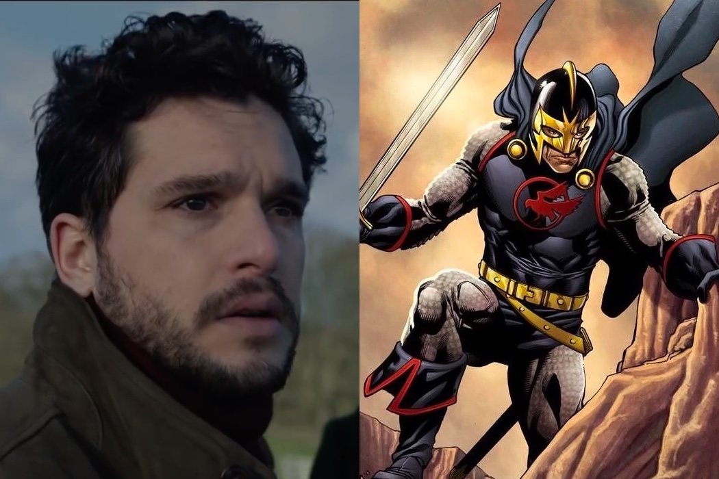 Kit Harington es Black Knight