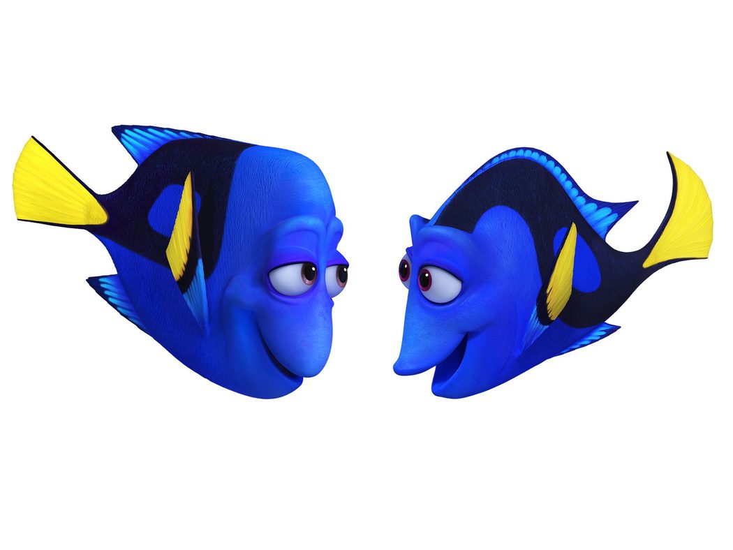 Jenny y Charlie, padres de Dory