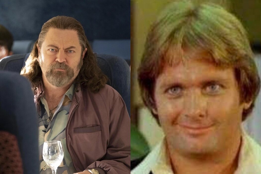 Nick Offerman es Uncle Miltie